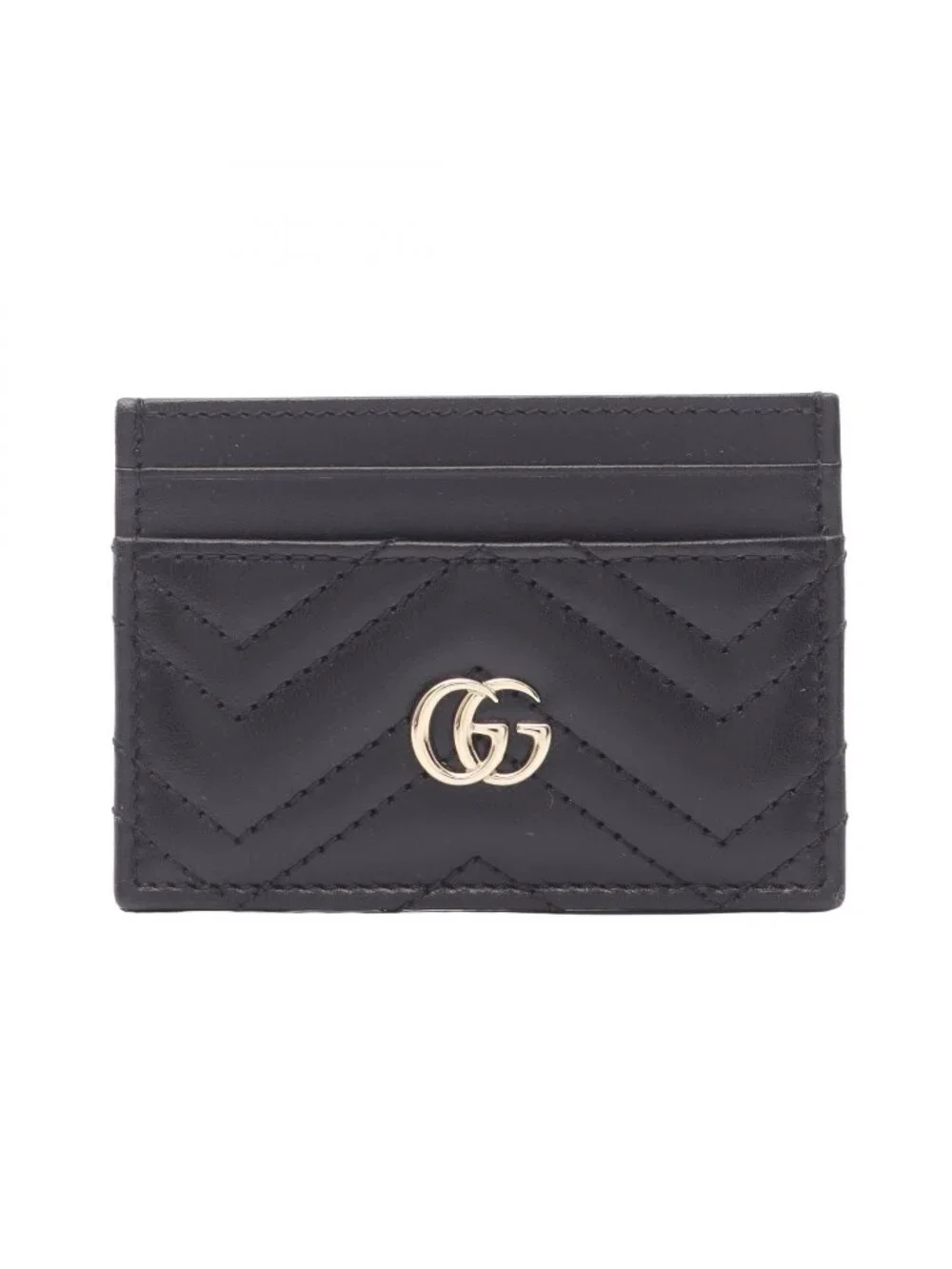 Gucci Card Case GG Marmont Leather